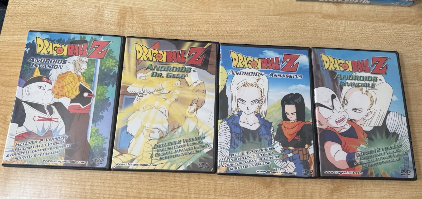 Dragon Ball Z Androids Saga Complete DVD Box Set