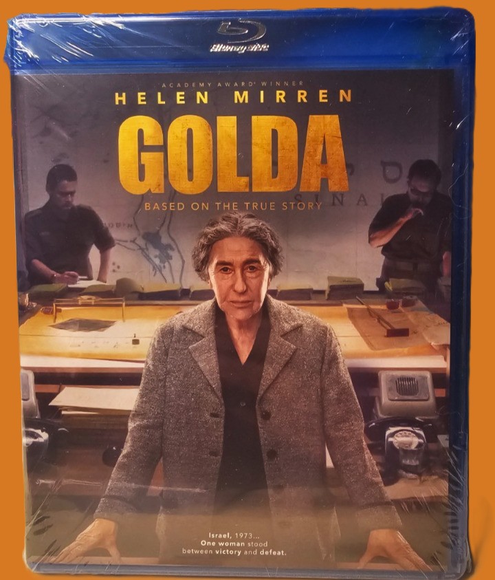 NEW RARE OOP HELEN MIRREN LIEV SCHREIBER GOLDA TRUE STORY MOVIE BLU RAY 2023