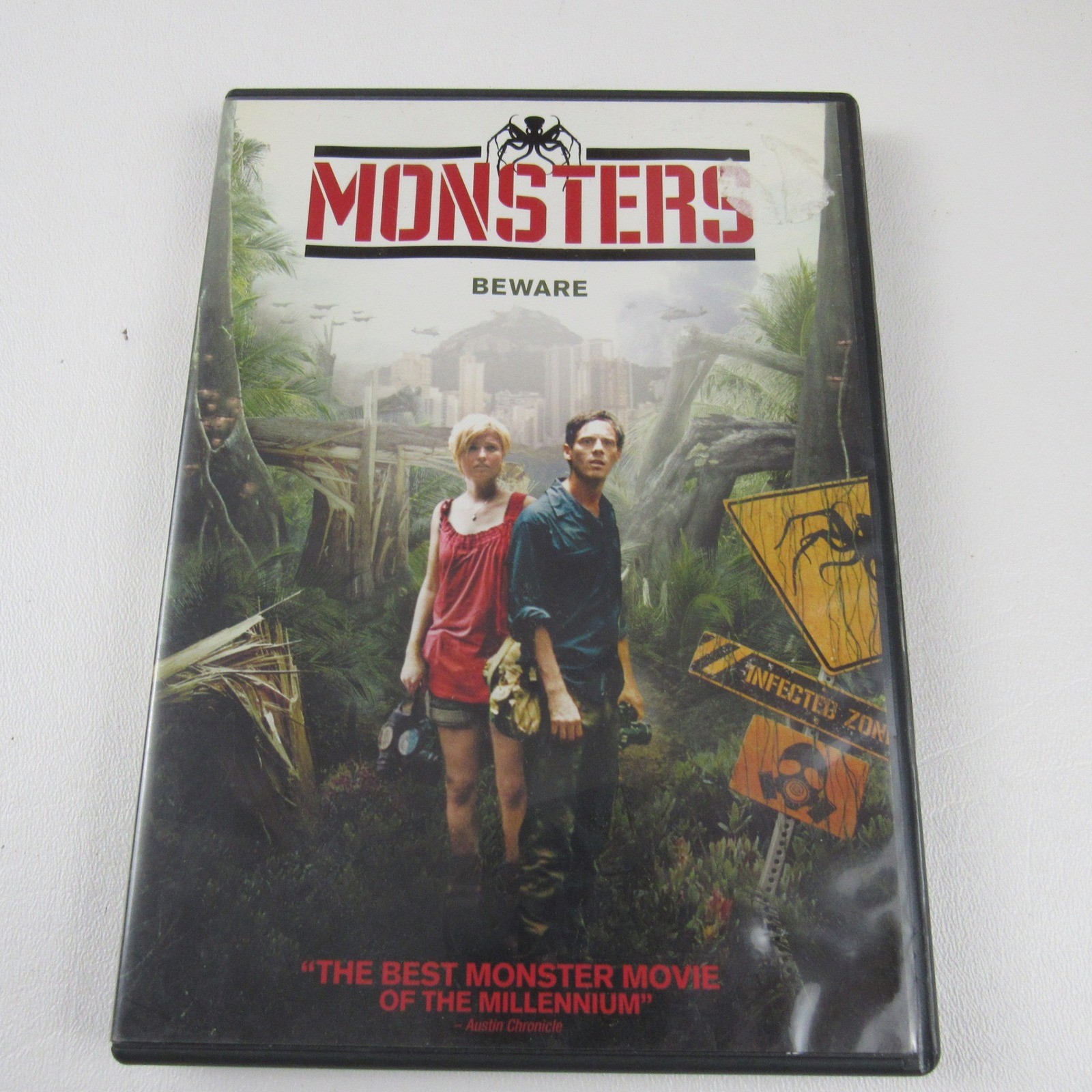 Monsters Beware DVD Movie Sci-Fi Thriller Gareth Edwards Whitney Able