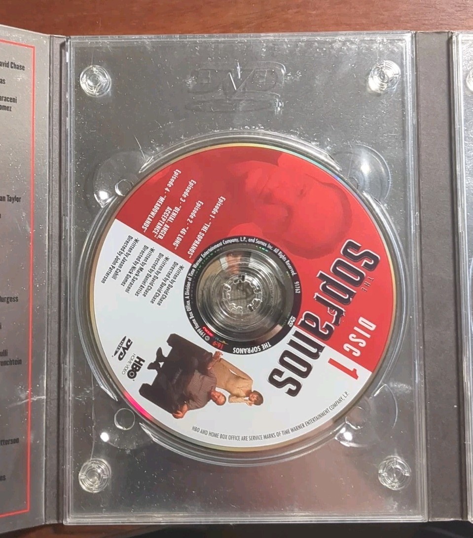 The Sopranos: the Complete First Season (DVD, 2000, HBO Home Video)