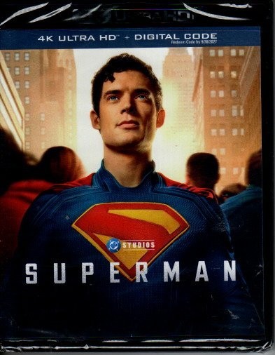 Superman (4K Ultra HD + Digital Code, 2025) (James Gunn, David Corenswet) NEW