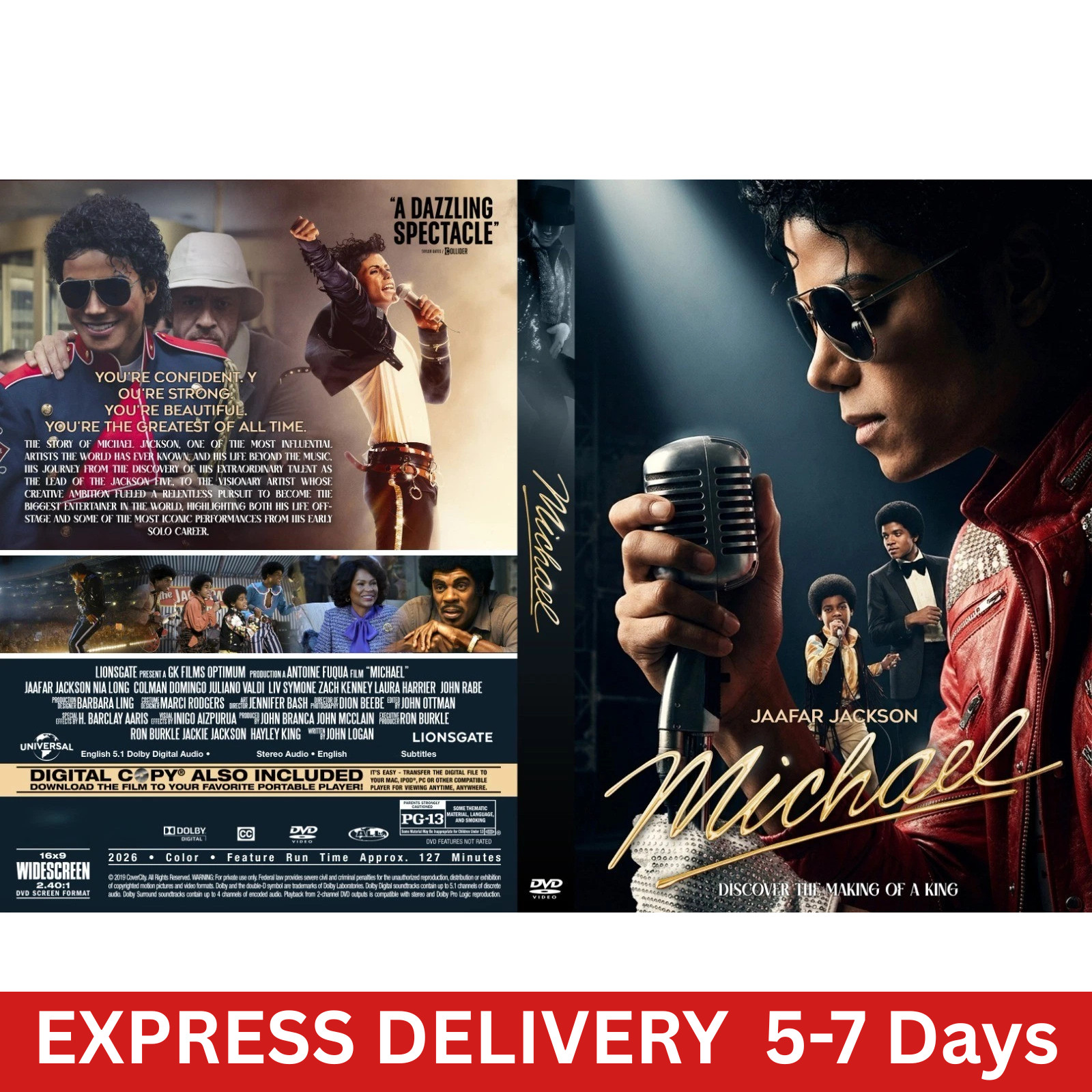 Michael 2026 Movie DVD English Multi Sub