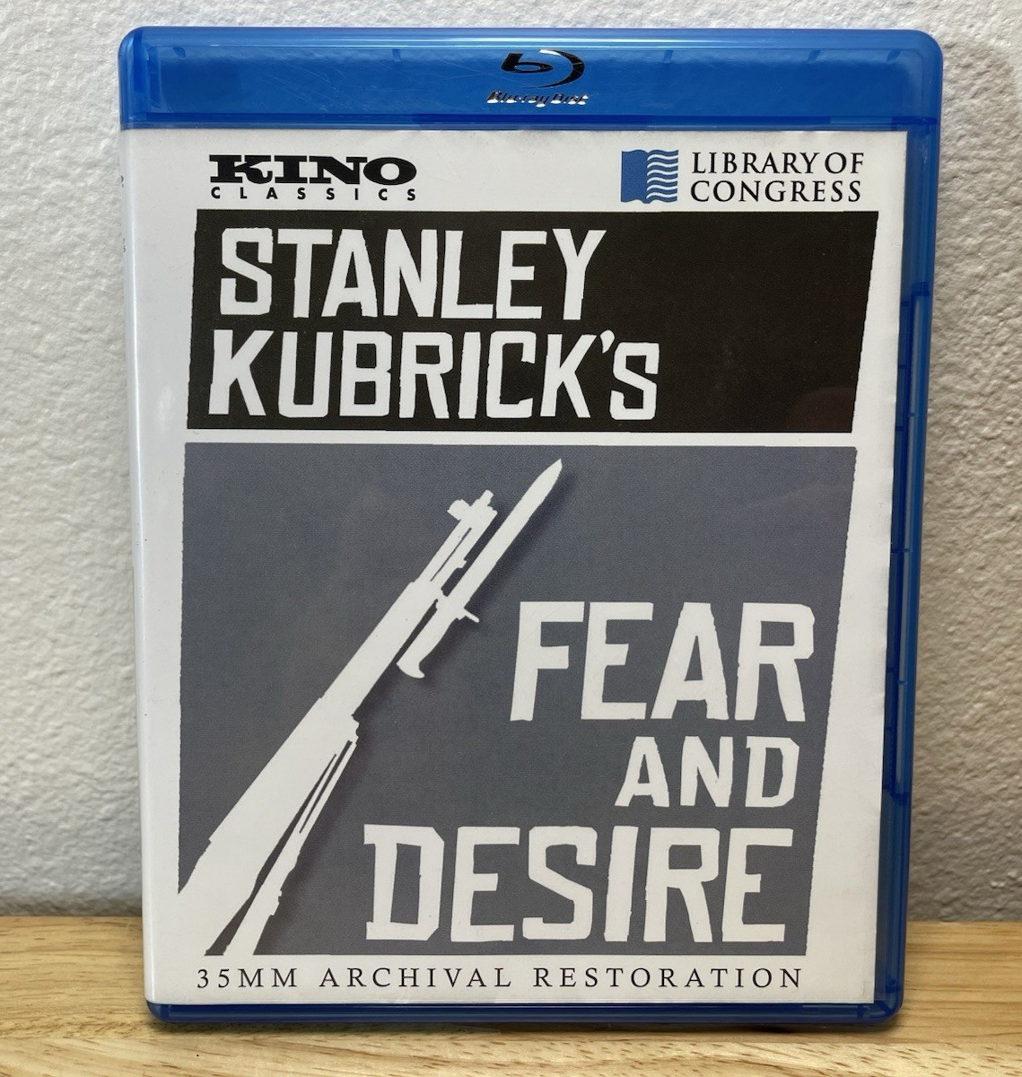 Fear and Desire (Blu-ray, 1953) Stanley Kubrick Kino Classics OOP