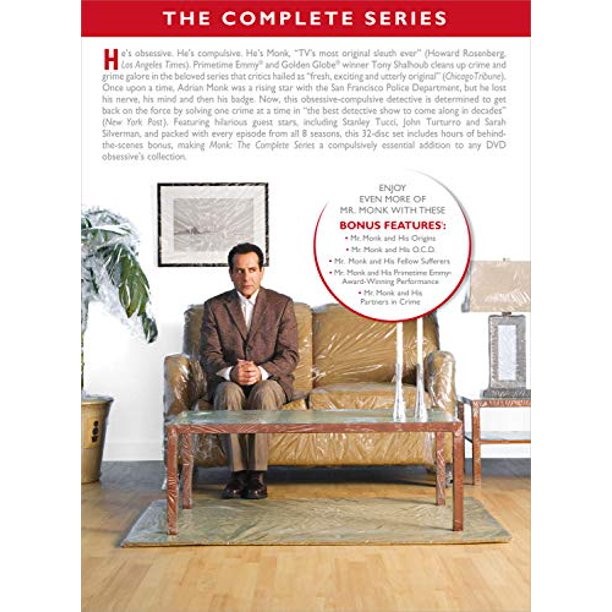 Universal Pictures Home Monk: The Complete Series (DVD)