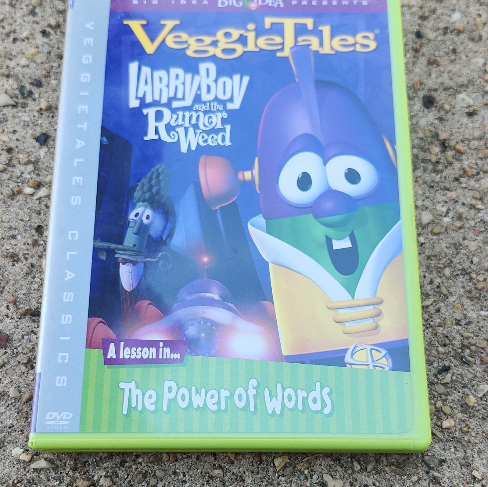 VeggieTales LarryBoy and the Rumor Weed DVD G Animation NTSC Commentary