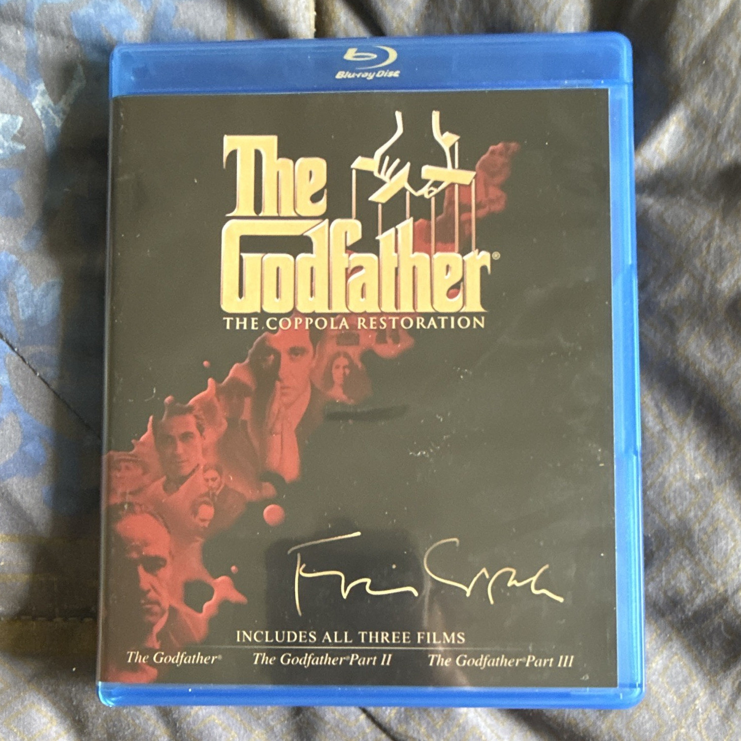 Paramount The Godfather Coppola Restoration Blu-ray Box Set 4-Disc R 2008