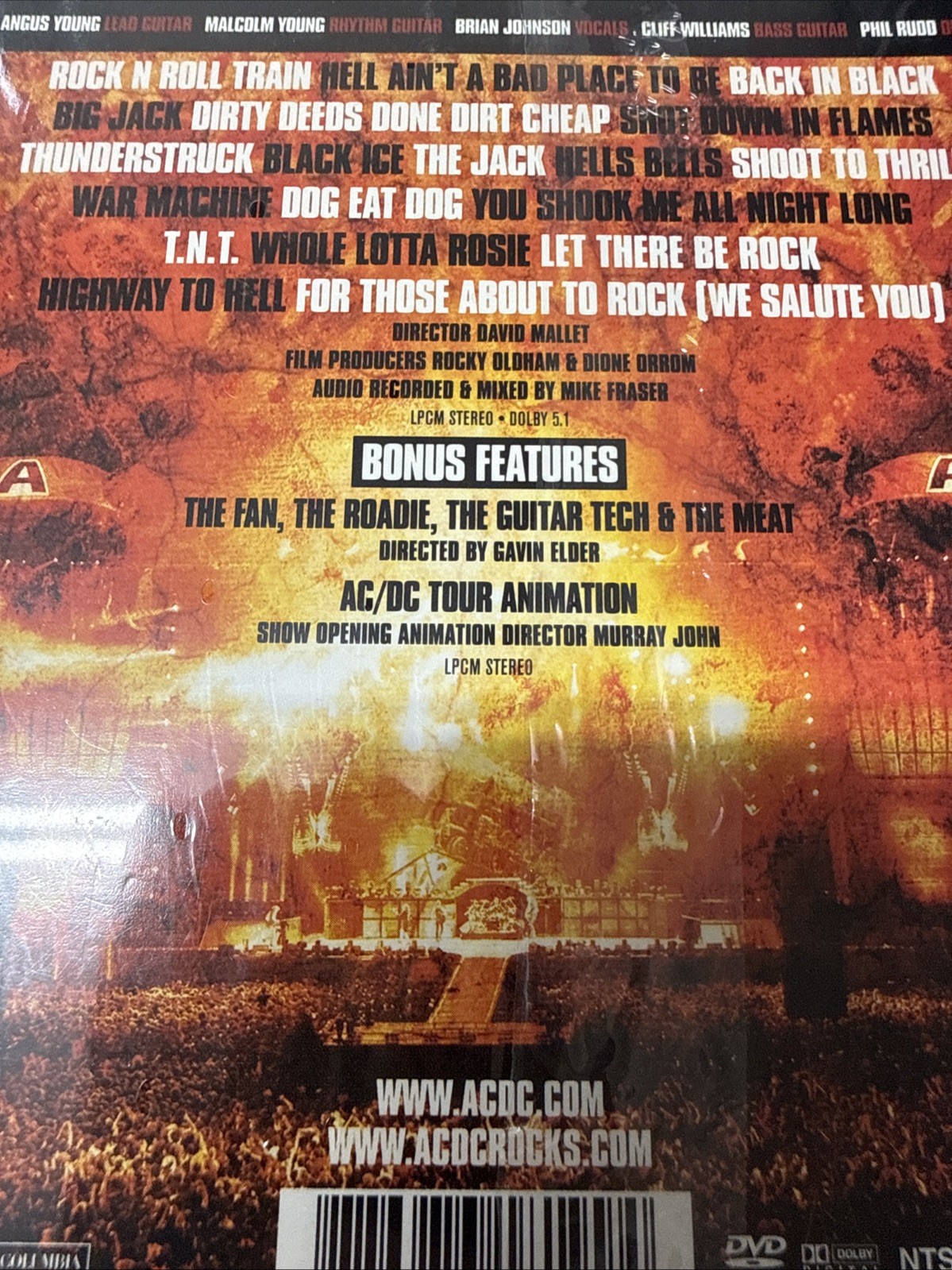Live At River Plate by AC/DC (DVD, 2011) Brand New Sealed