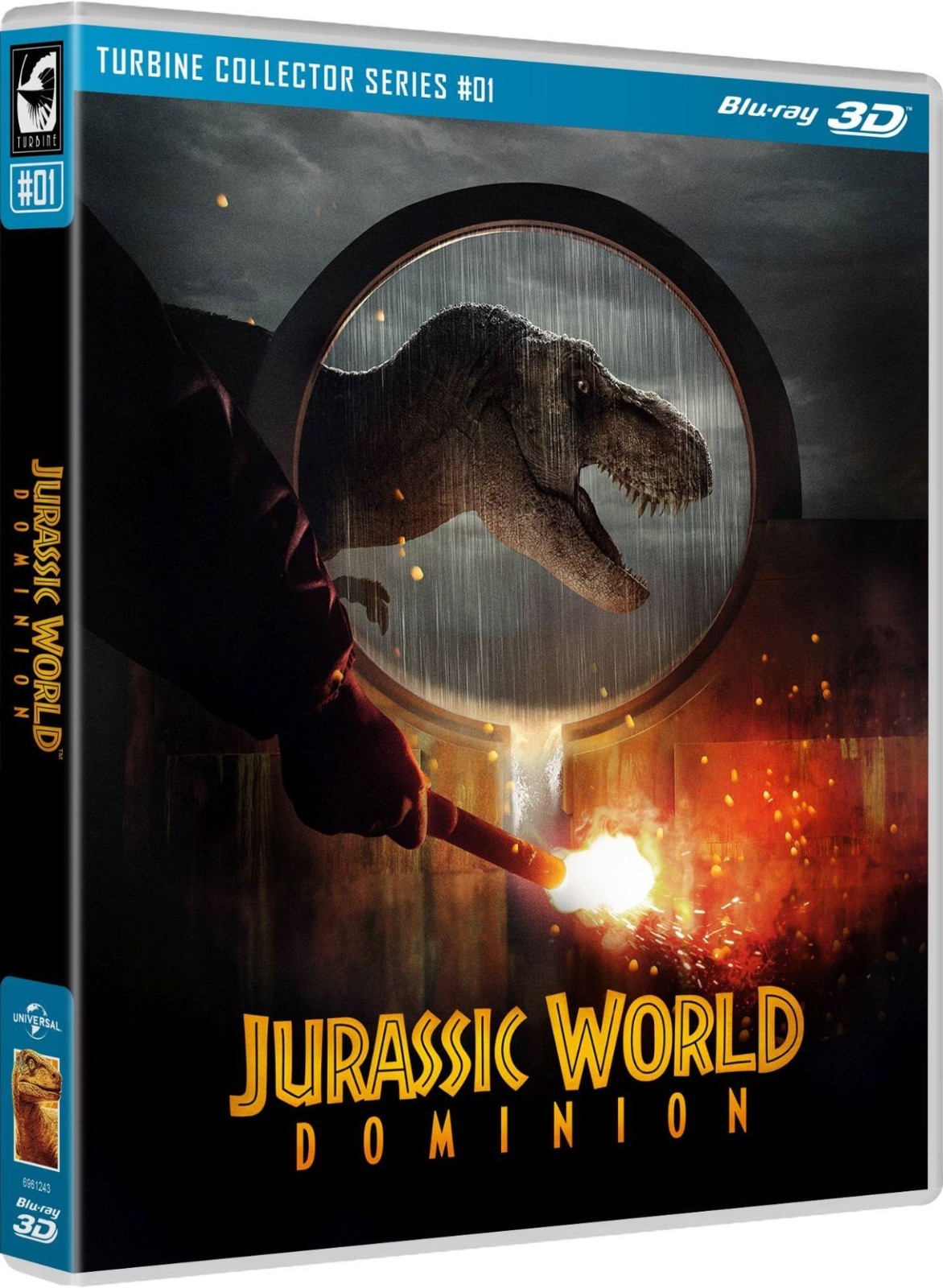 JURASSIC WORLD DOMINION (2022) 3D Blu-Ray NEW (German Package/English Audio)