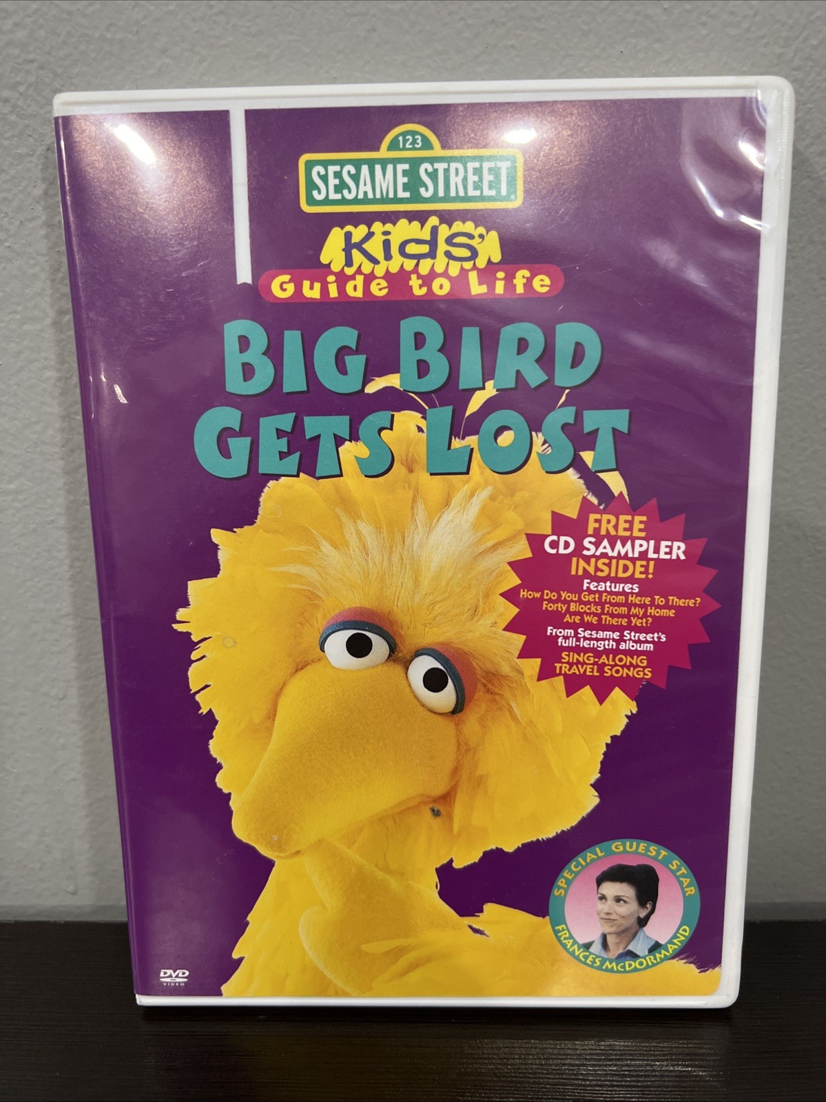 Big Bird Gets Lost Dvd Sesame Street Kids’ Guide To Life DVD CD 2003 Promo RARE
