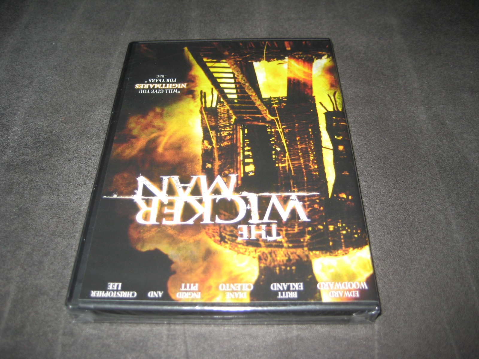 THE WICKER MAN (DVD 1973) BRAND NEW – RATED R – WIDESCREEN – HORROR – THRILLER