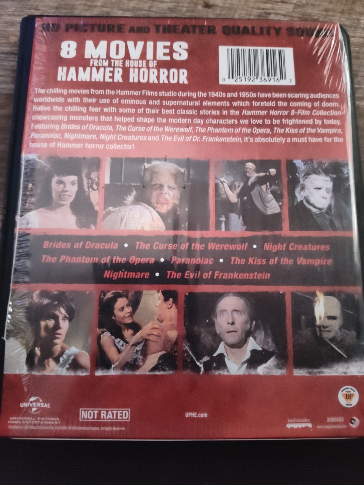 Hammer Horror 8-Film Collection [Blu-ray]
