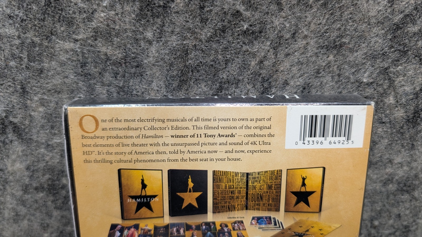 Hamilton (2020) (4K UHD – Collector’s Edition) 🔥New/Sealed🔥