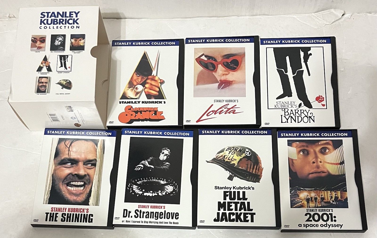 The Stanley Kubrick Collection (DVD, 1999, 7-Disc Set) The Shining Lolita 2001