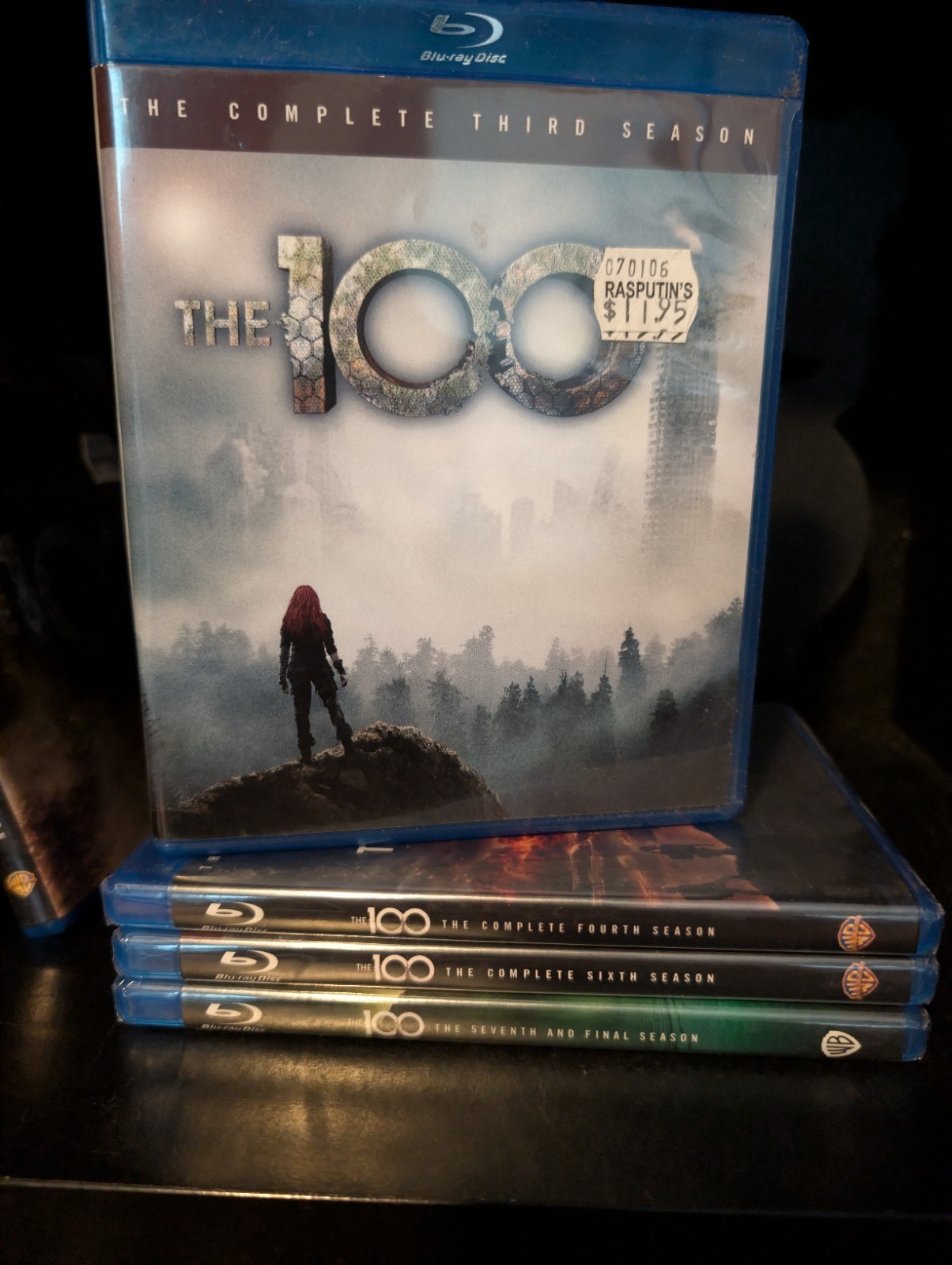 *RARE* The 100 Blu-ray Lot Seasons 1 2 3 4 6 7 MISSING SEASON 5! 4,6 &7 SEALED!