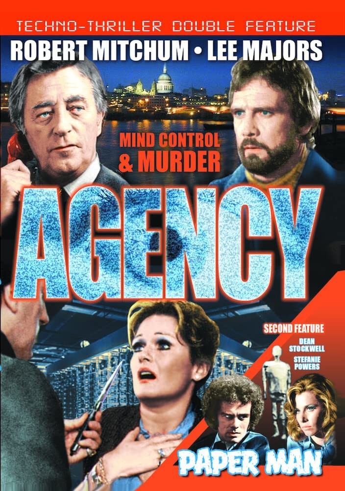 Agency (1980) / Paper Man (1971) (DVD) Dean Stockwell Stefanie Powers Lee Majors