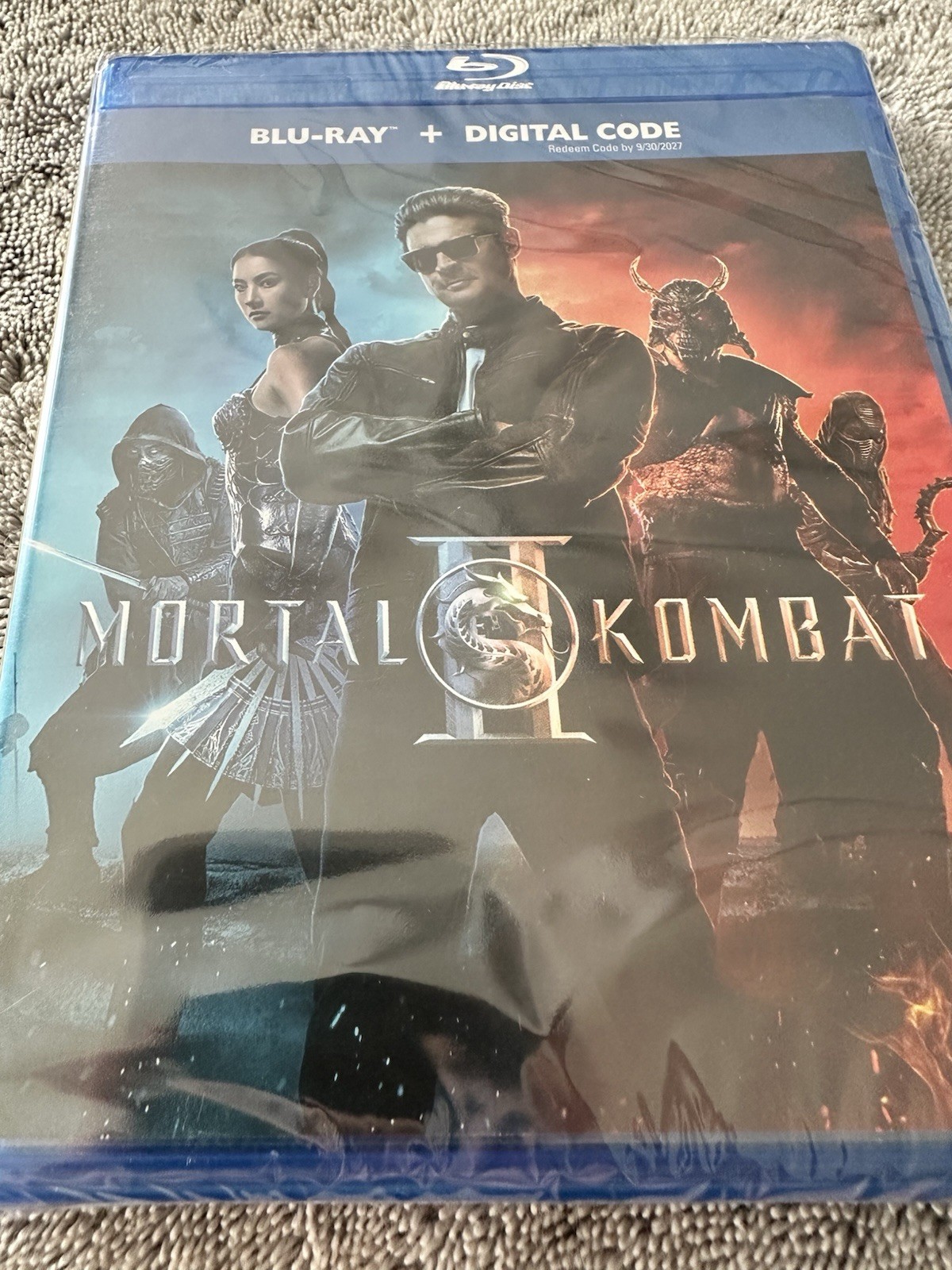 Mortal Kombat II Blu-ray NEW & Sealed – Digital Download Code Too!