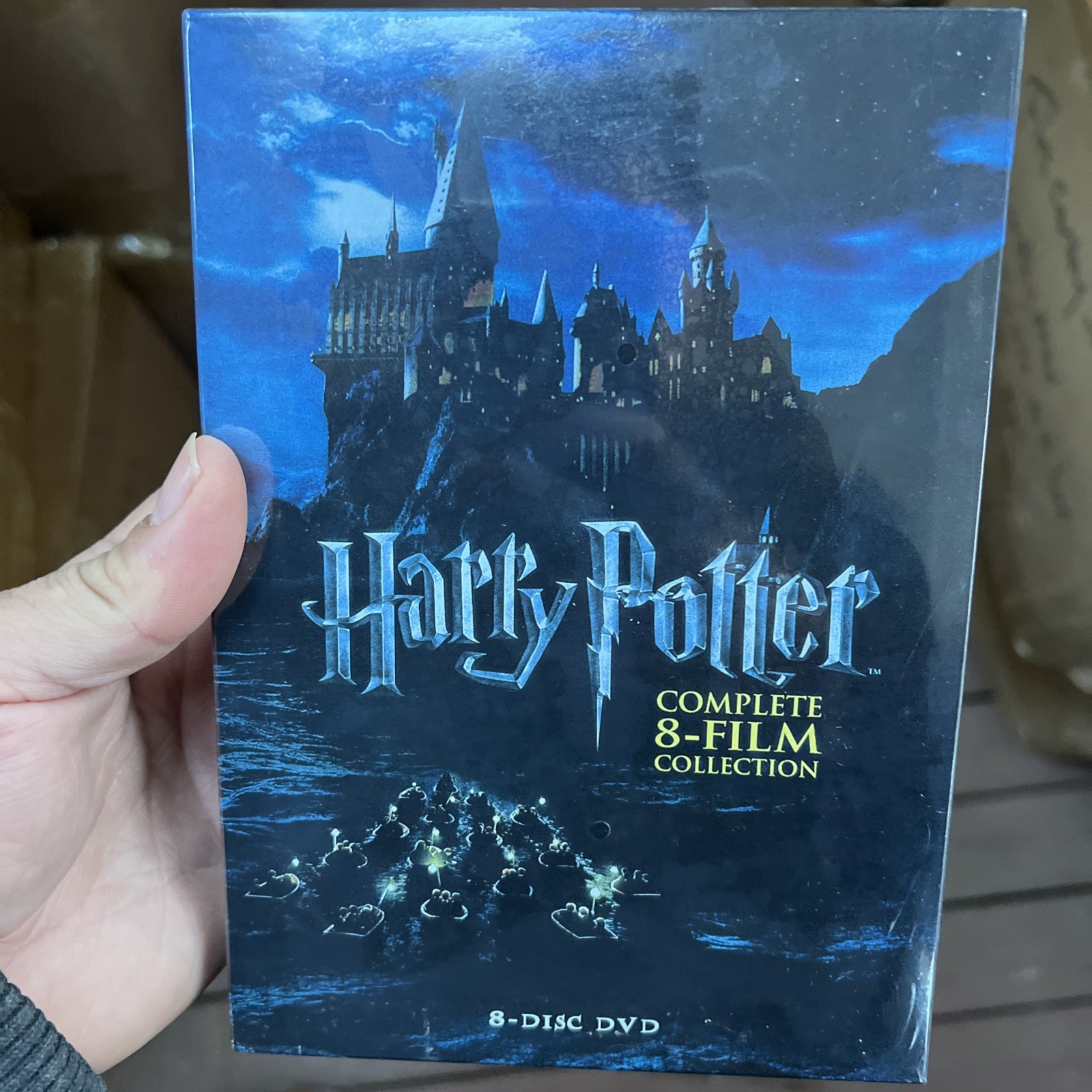 Harry Potter: The Complete 1-8 Film Collection (DVD 8-Disc Box Set) New