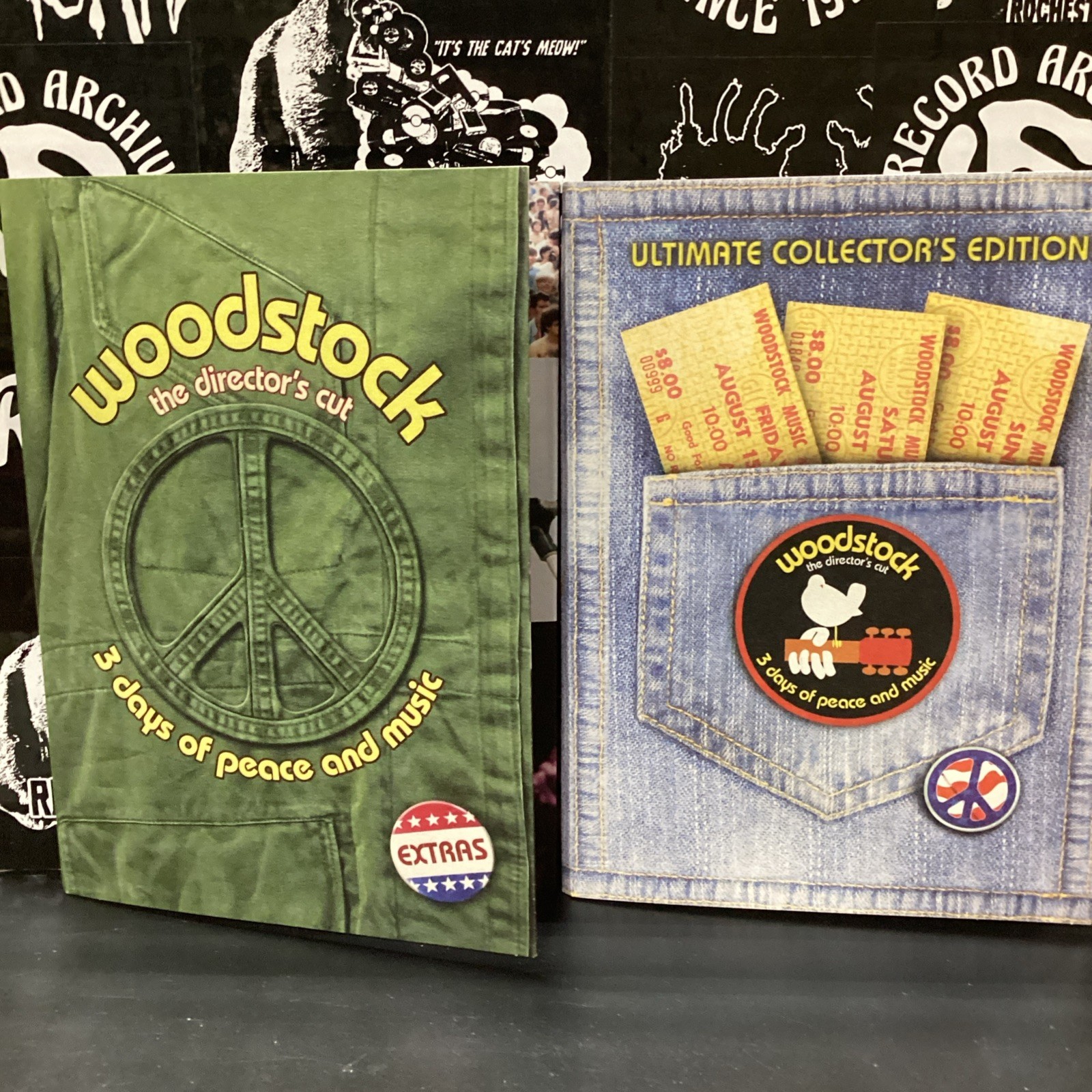 Woodstock 40th Anniversary Ultimate Collector’s Edition 3 DVD Set & Collectibles