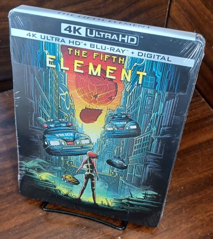 Fifth Element Steelbook (4K+Blu-ray) NEW (Sealed)-Free Box Shipping w/Tracking