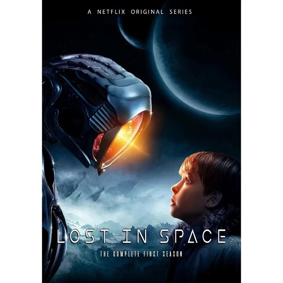 Lost In Space (Season 1-3) | Custom DVD |TV Series 2018–2021 | Sci-Fi Adventure