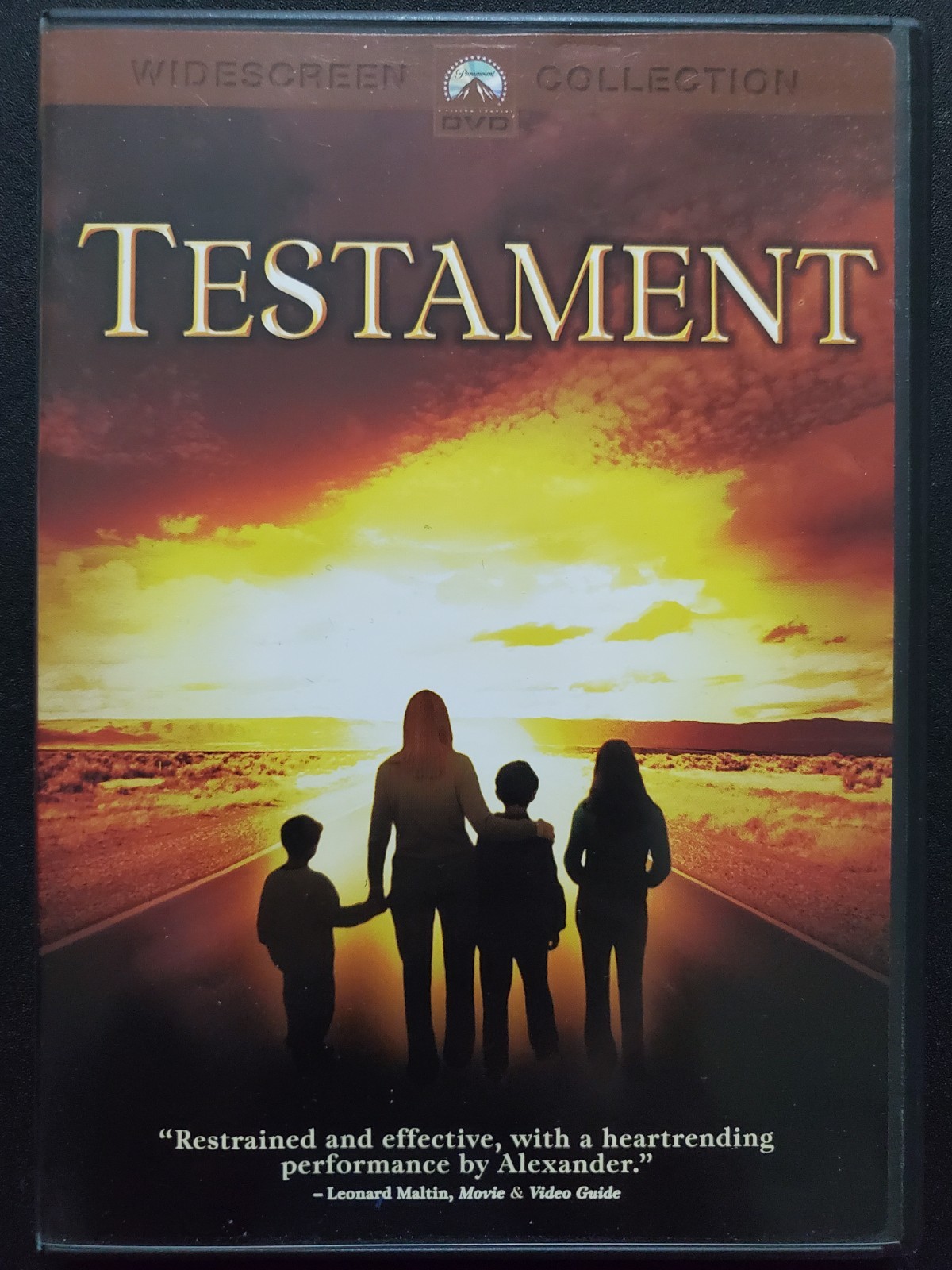 Testament DVD William Devane, Jane Alexander, Ross Harris Lukas Haas 1983 R1 OOP