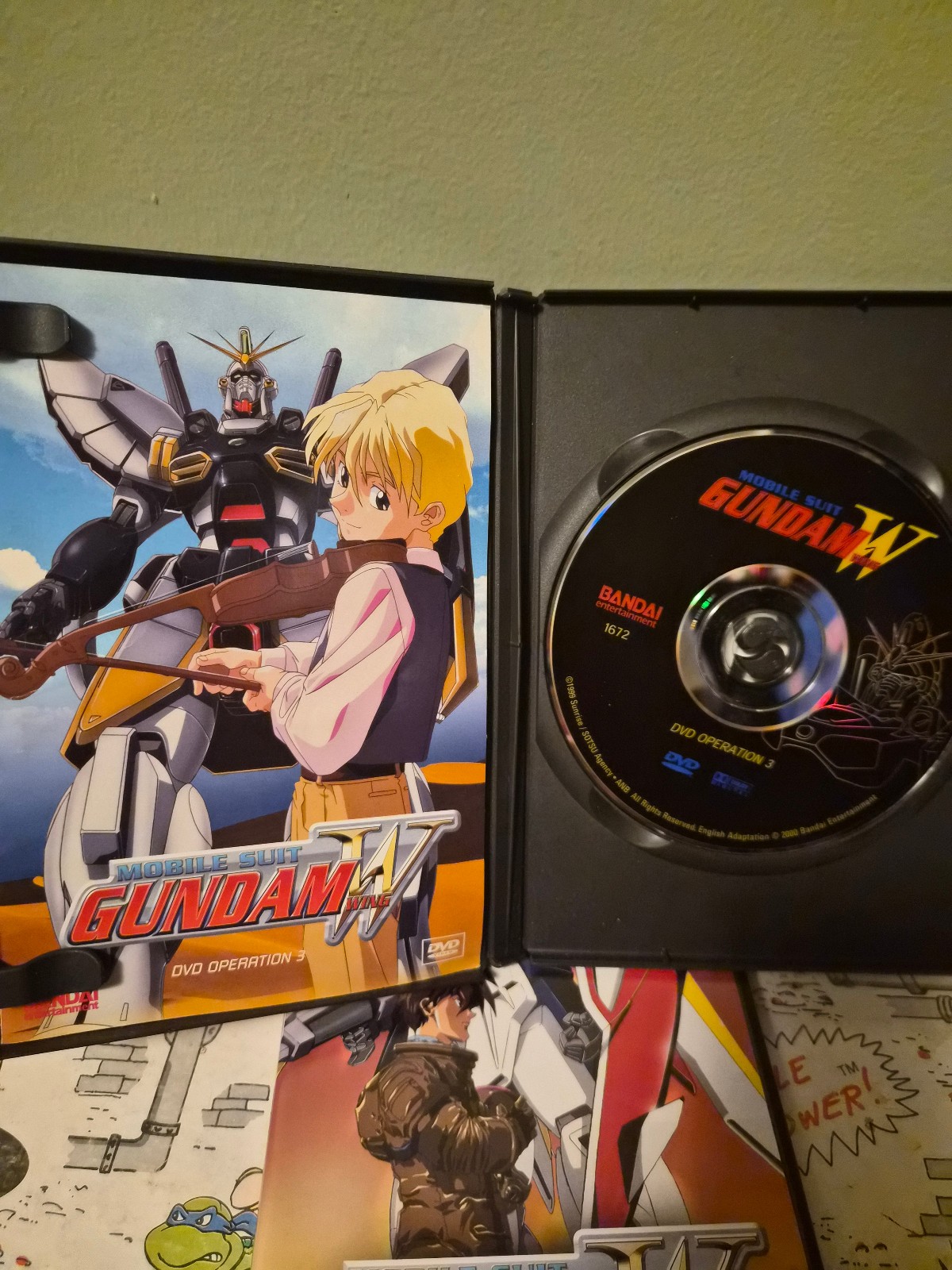 Mobile Suit Gundam Wing (Vol. 1, Operations 1-5) & (Vol. 3, Operations 11-15)