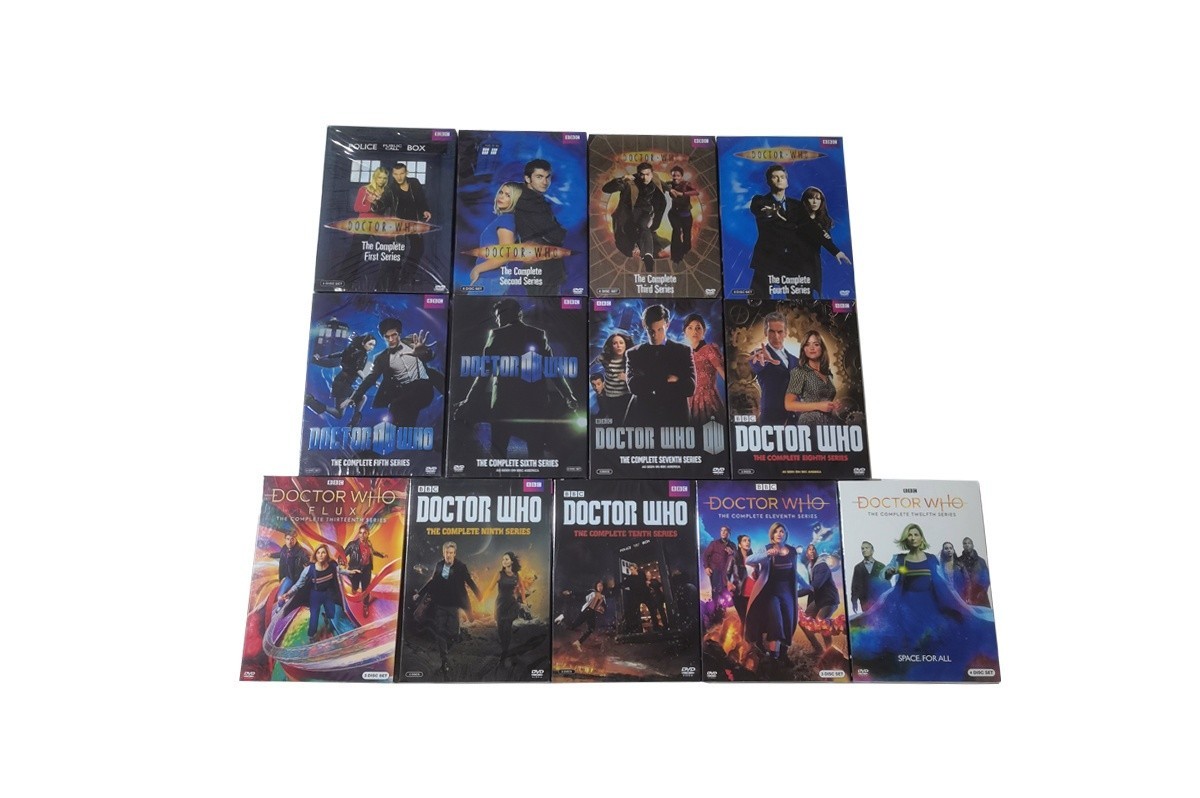 Doctor Who: The Complete Series Seasons 1-13 ( DVD 65-Disc Set ) Brand New