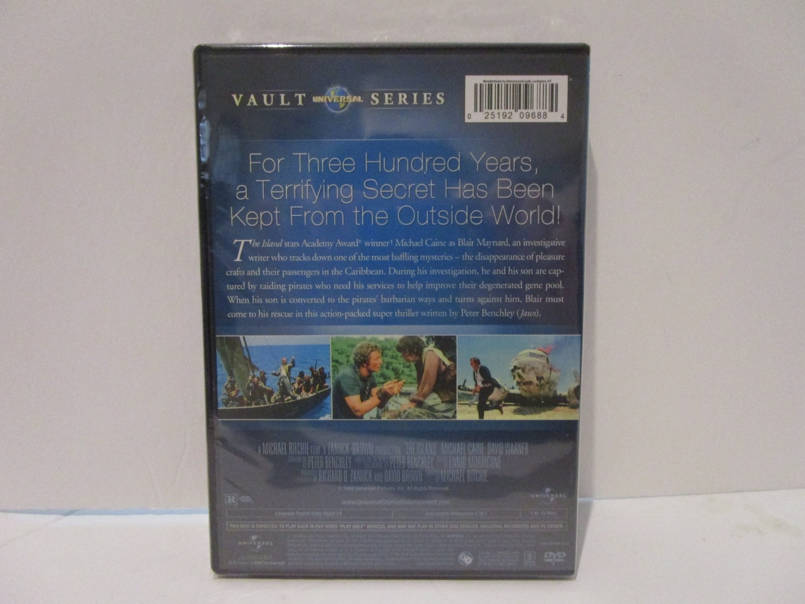 The Island DVD 180 Michael Caine David Warner – Peter Benchley