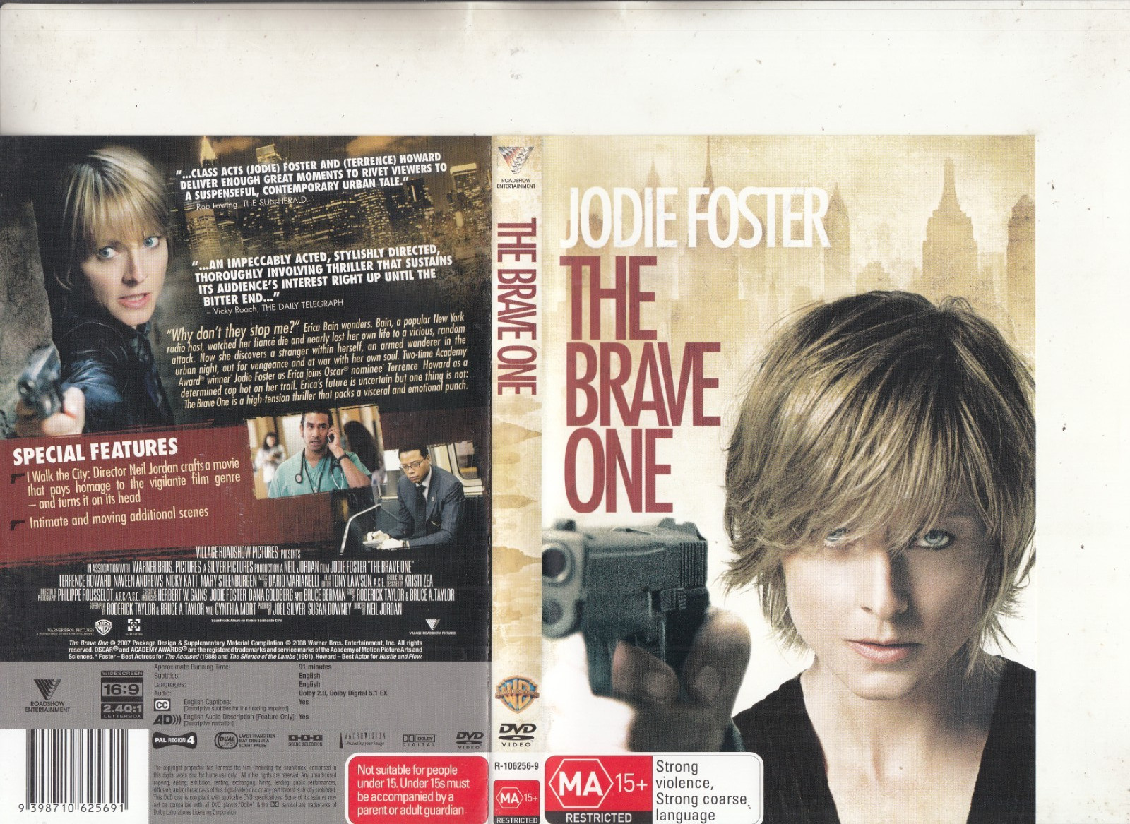 The Brave One-2007-[Jodie Foster]-Village Roadshow Pictures-Movie VRP-DVD