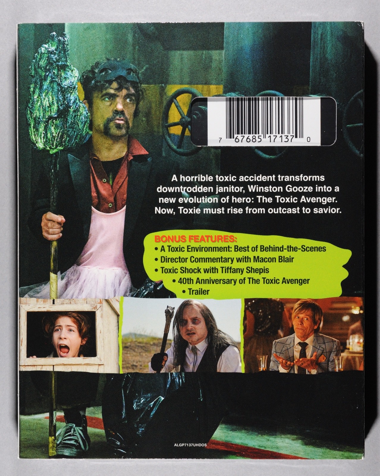 The Toxic Avenger (1984) [Lenticular Slipcover, 4k] Free Box Shipping! Sealed