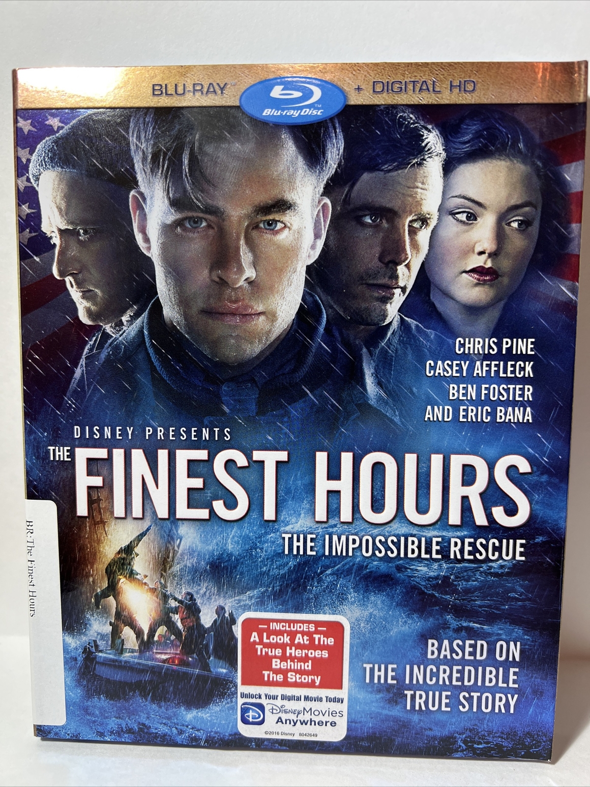 The Finest Hours (Blu-ray, 2015)