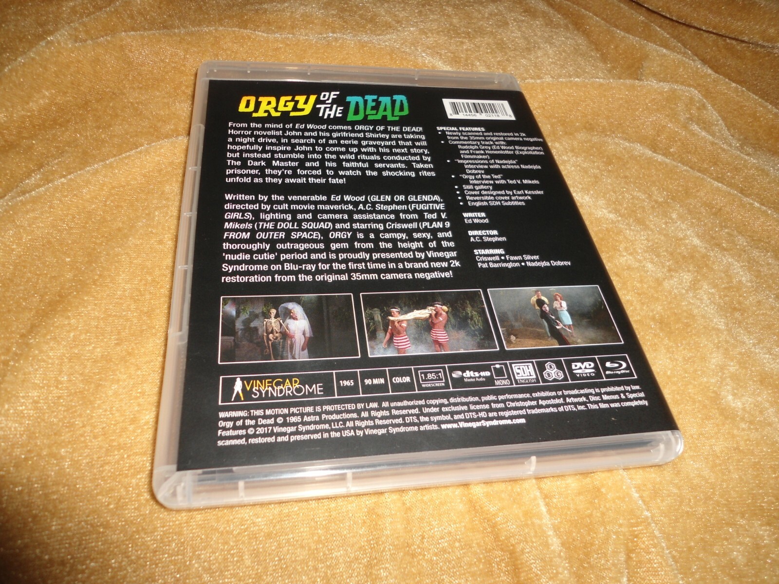 Ed Wood’s Orgy of the Dead (1965) [Blu-ray/DVD Combo]