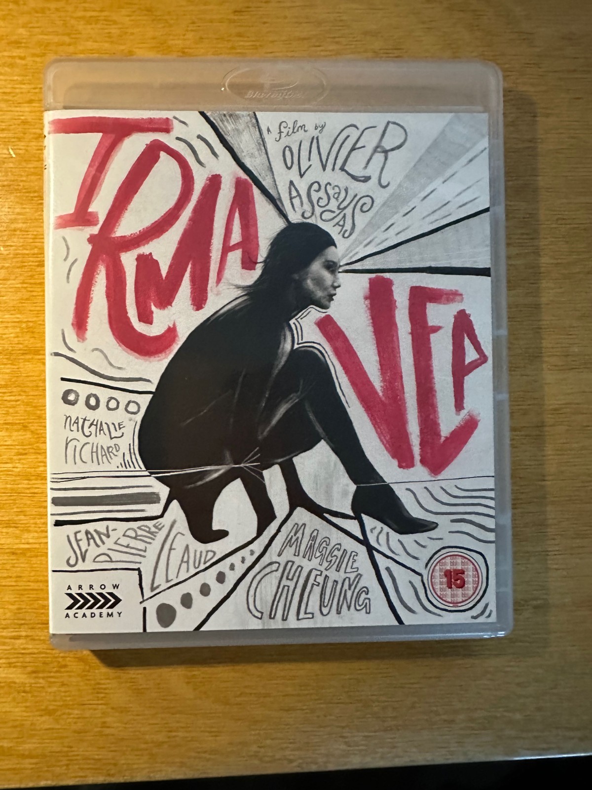 IRMA VEP (1996 Arrow Video UK Region B Blu) Assayas Maggie Cheung MINT RARE OOP