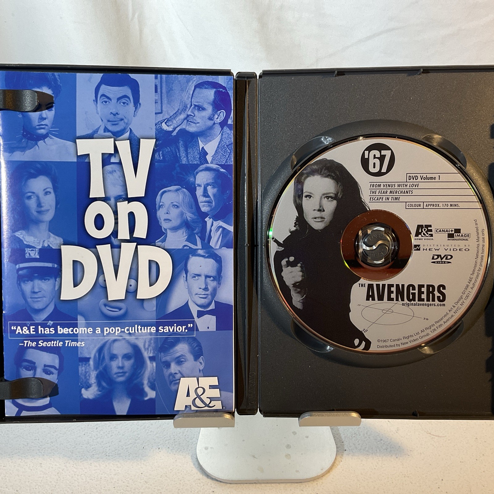 The Avengers 1967 DVD Volumes 2-4 Diana Rigg Mrs Peel British TV DVD IMMACULATE