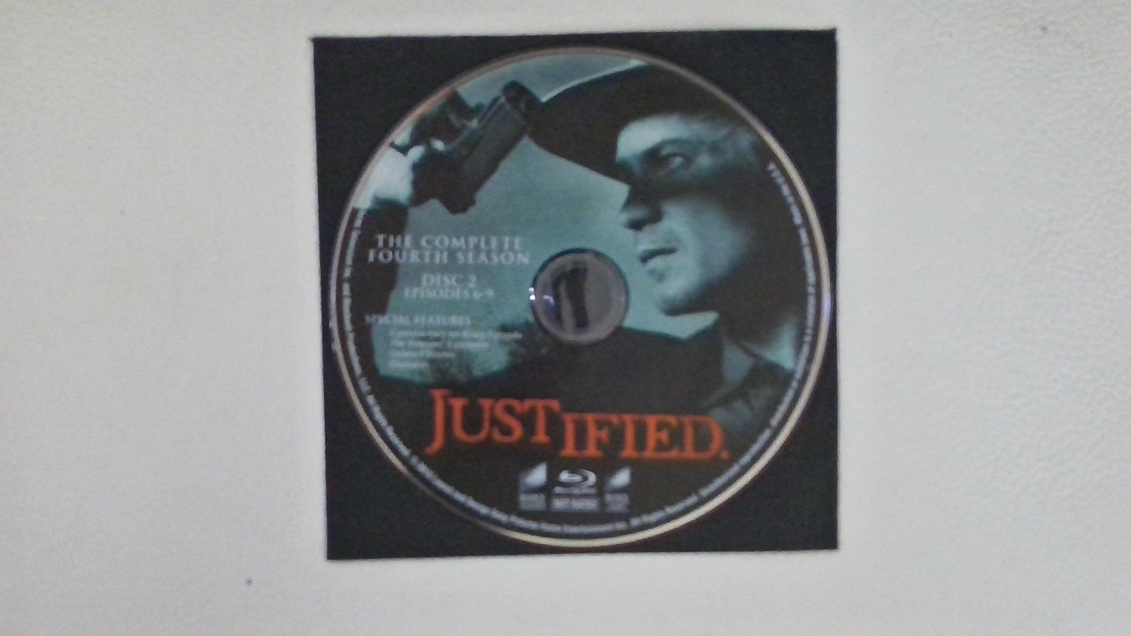 Justified: the Fourth Season (Replacement Disc 2 Only) (Blu-ray, 2013)