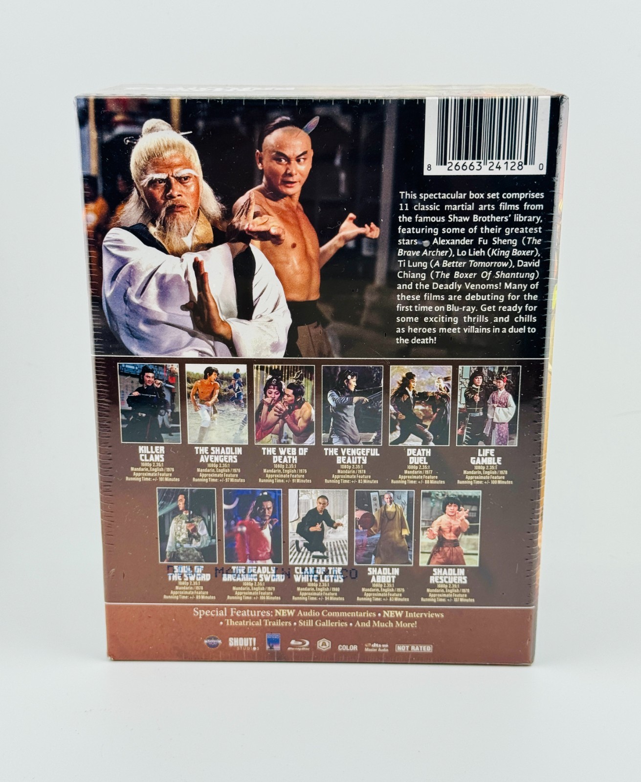 SHAW BROTHERS CLASSICS, VOL 3 Blu-ray Set New