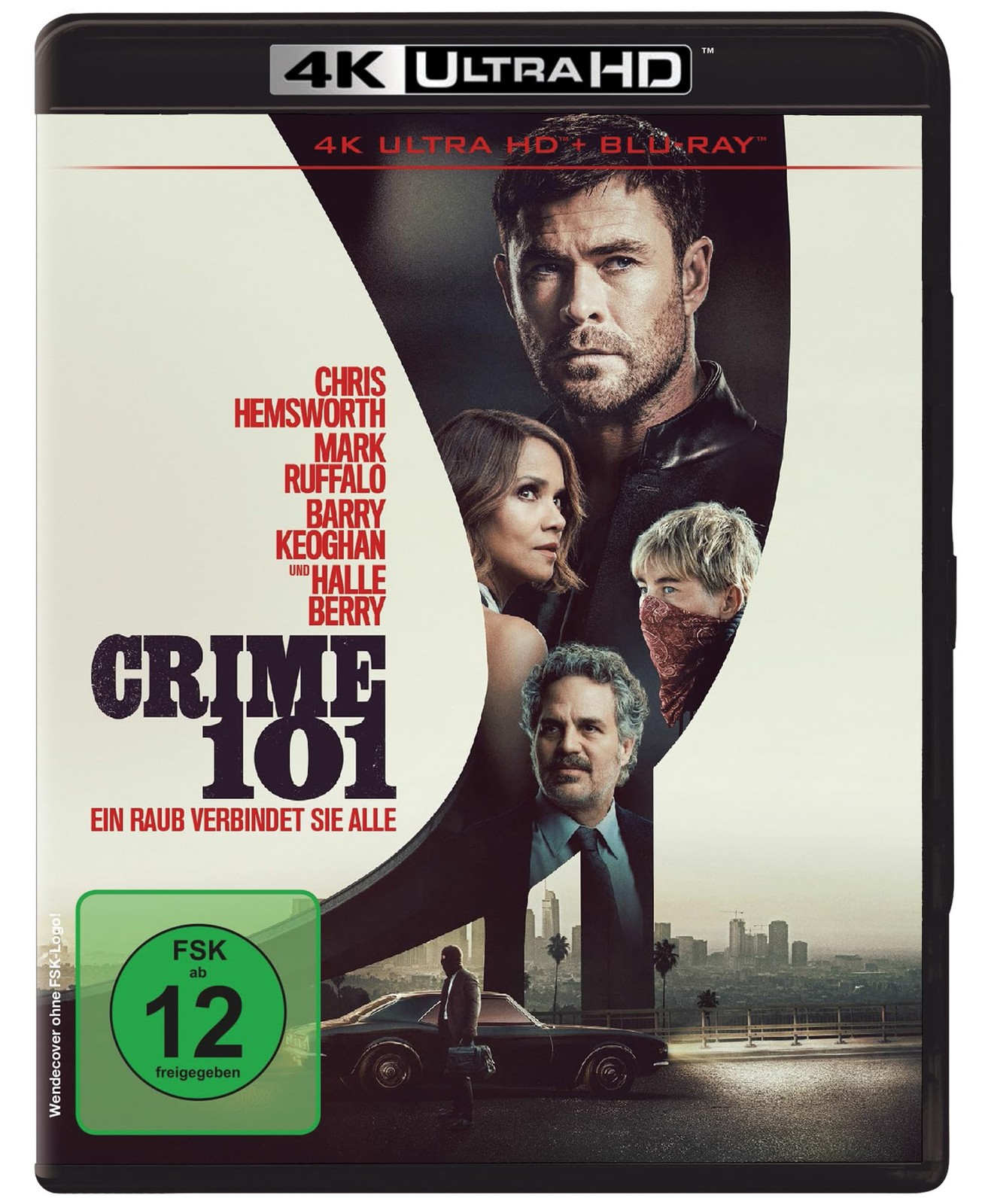 Crime 101 (4K Ultra HD+Blu-ray) (4K UHD Blu-ray) Chris Hemsworth (UK IMPORT)