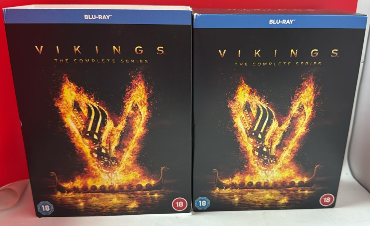 VIKINGS Complete Series Seasons 1-6 Blu-Ray Set Box Set Ship from FL