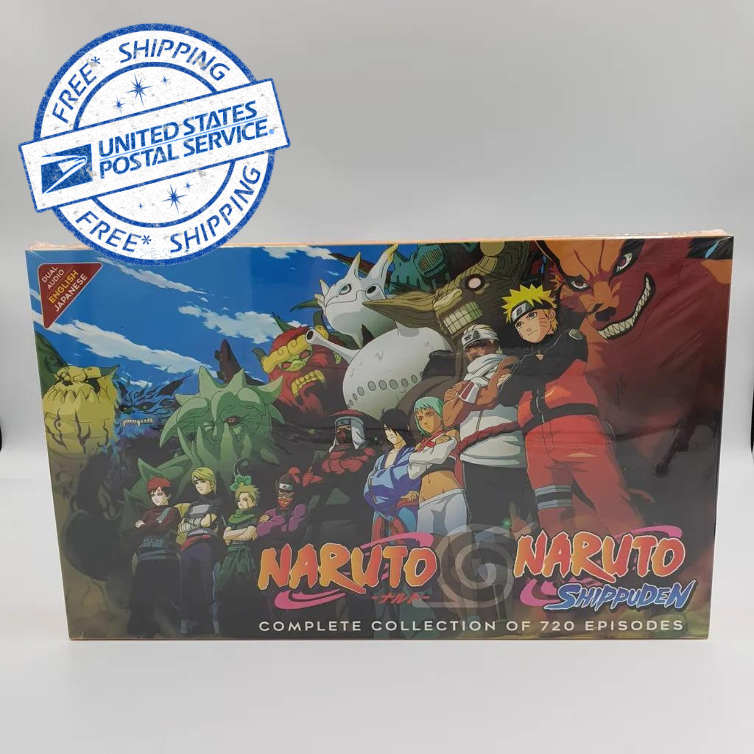 Naruto Shippuden 1 – 720 End Complete Series Box Set DVD ENGLISH DUB FREE SHIP