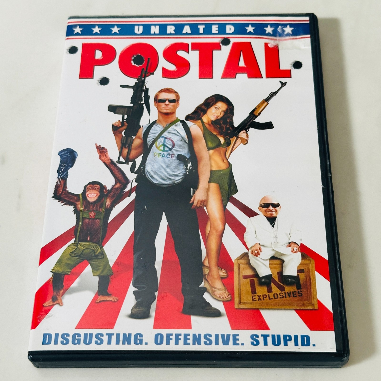 Postal – DVD – Unrated – Uwe Boll – Verne Troyer – Zack Ward – Dave Foley