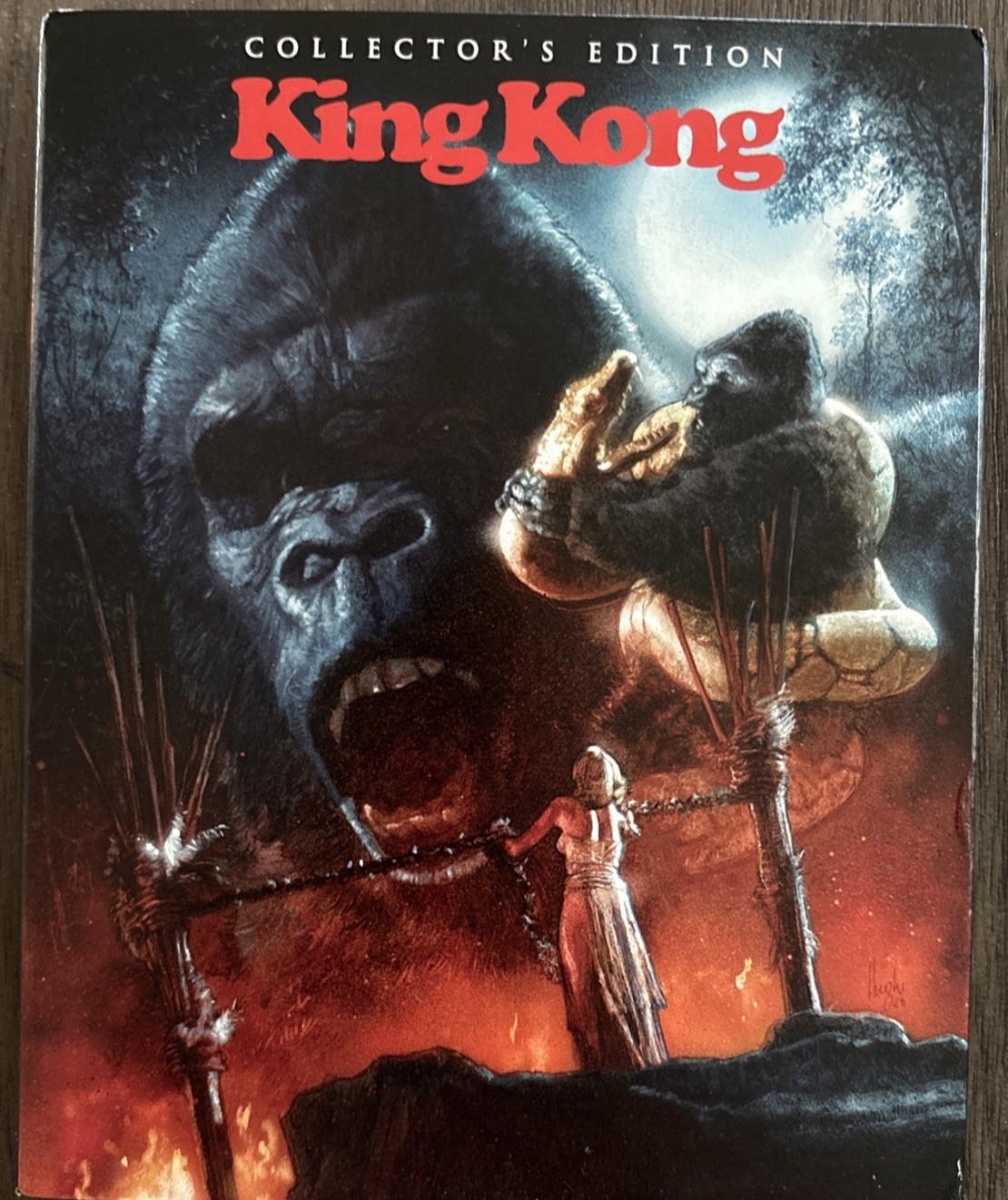 KING KONG (1976) BLU-RAY W/ SLIPCOVER OOP COLLECTOR’S EDITION Brand New🔥