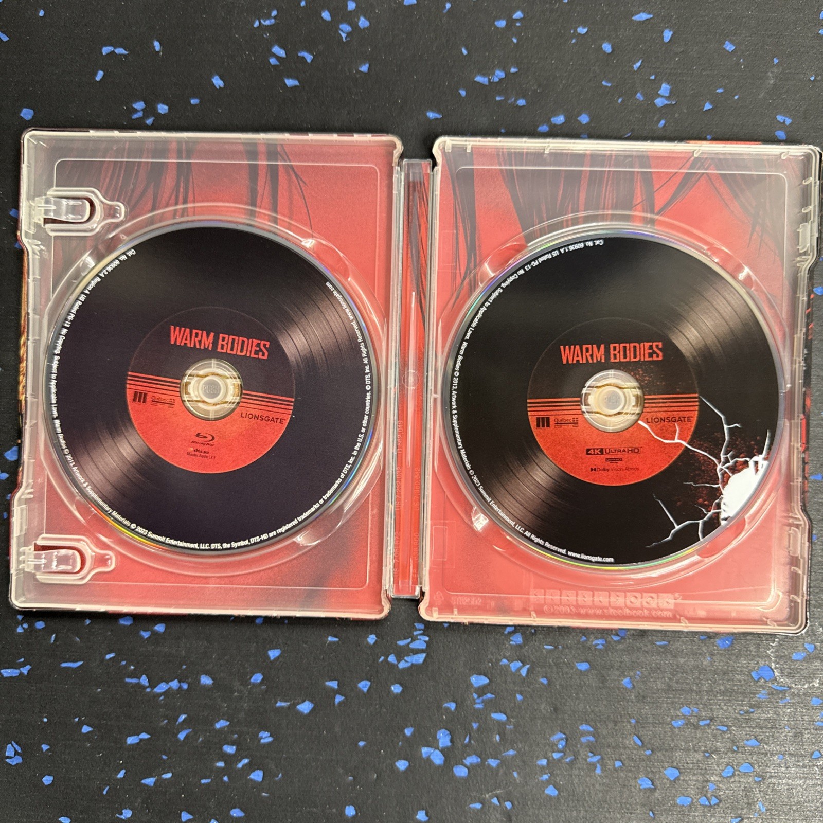 Warm Bodies w. Steelbook OOP (4K UHD + Blu-ray , Region Free) NO DIGITAL
