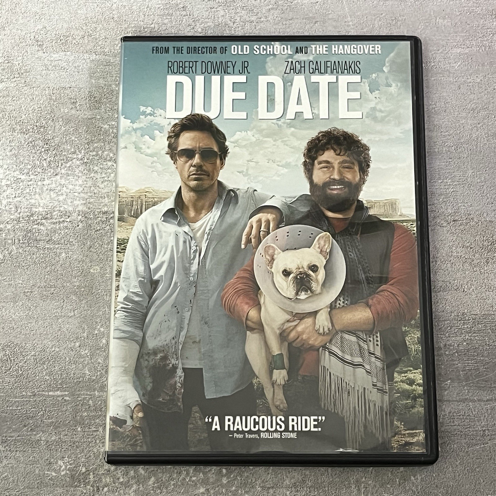 Due Date (DVD 2010) Robert Downey Jr Zach Galifianakis Jamie Foxx • Comedy ••