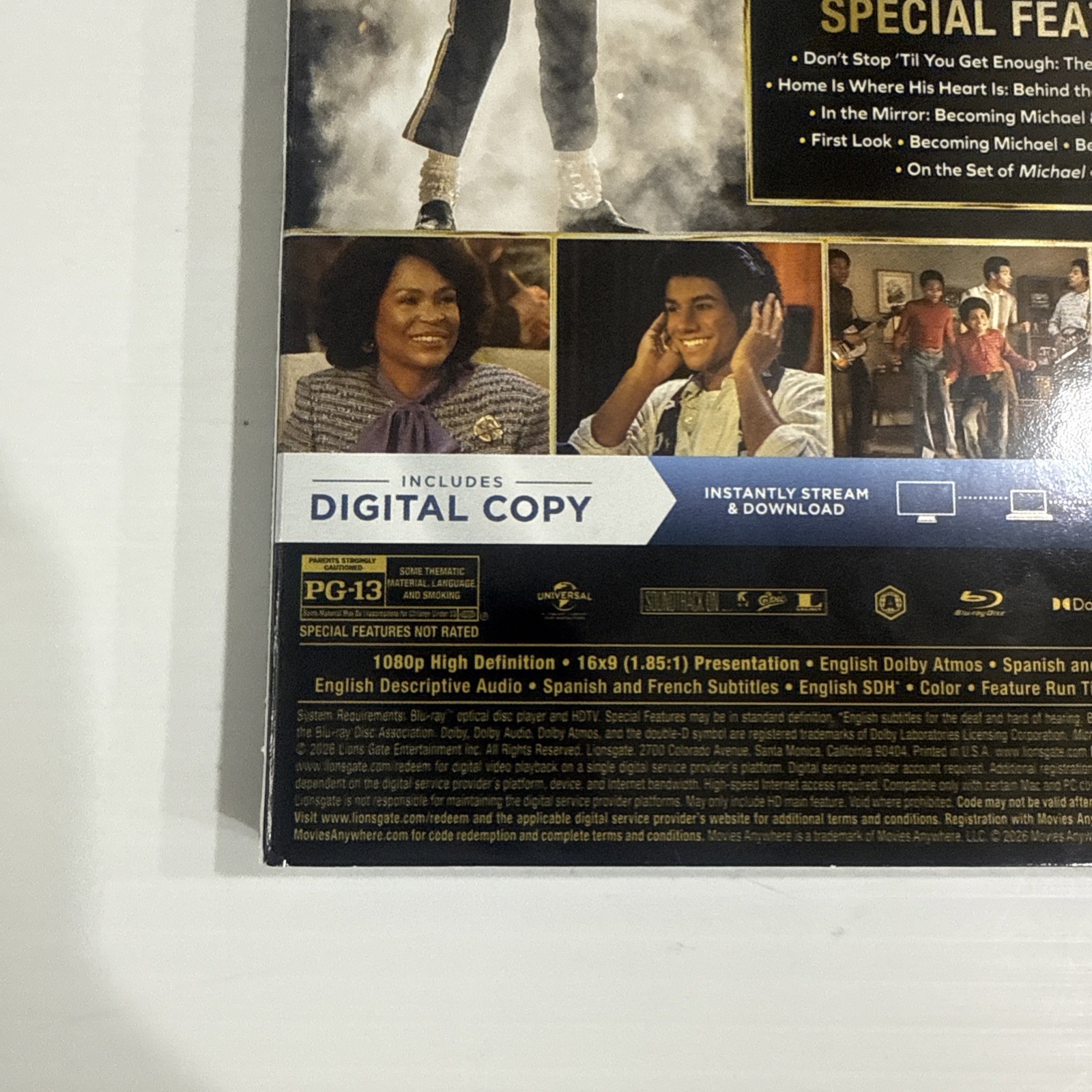 Michael Blu-ray + Digital HD BRAND NEW SEALED WITH DIGITAL HD