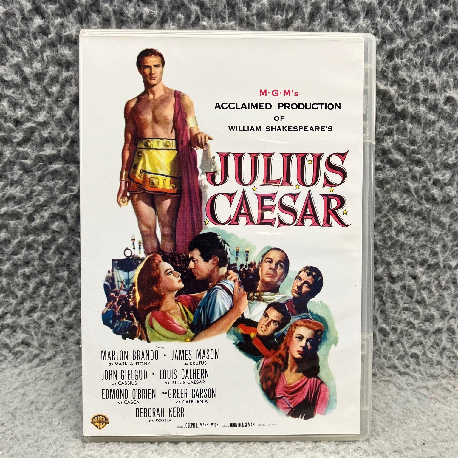 Julius Caesar DVD 1953 Marlon Brando James Mason Joseph L. Mankiewicz MGM
