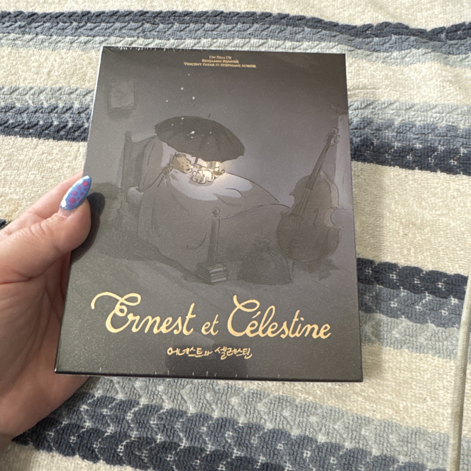NEW** Ernest Et Celestine Blu-Ray Plain Archive Full Slip B (106/1250) OOP••