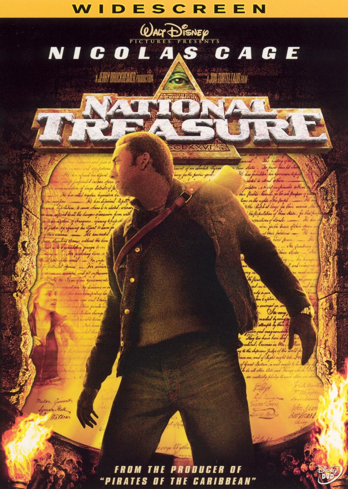 National Treasure (DVD, 2005, Widescreen) NEW