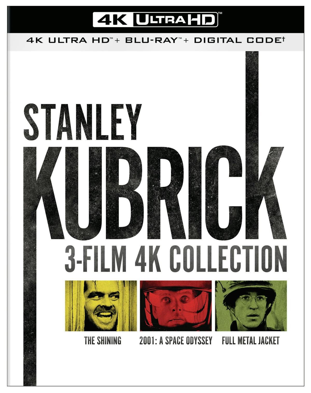 Stanley Kubrick 3-film Collection 4K UHD Blu-ray NEW
