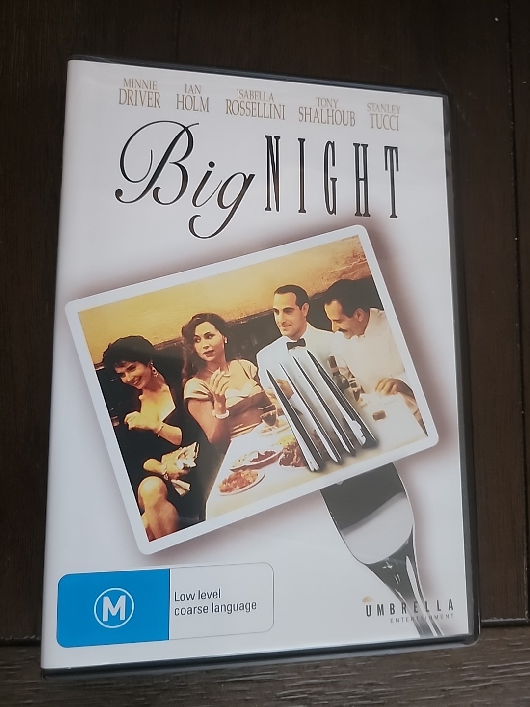 Big Night Region 4 Umbrella Ent. DVD Stanley Tucci, Tony Shalhoub