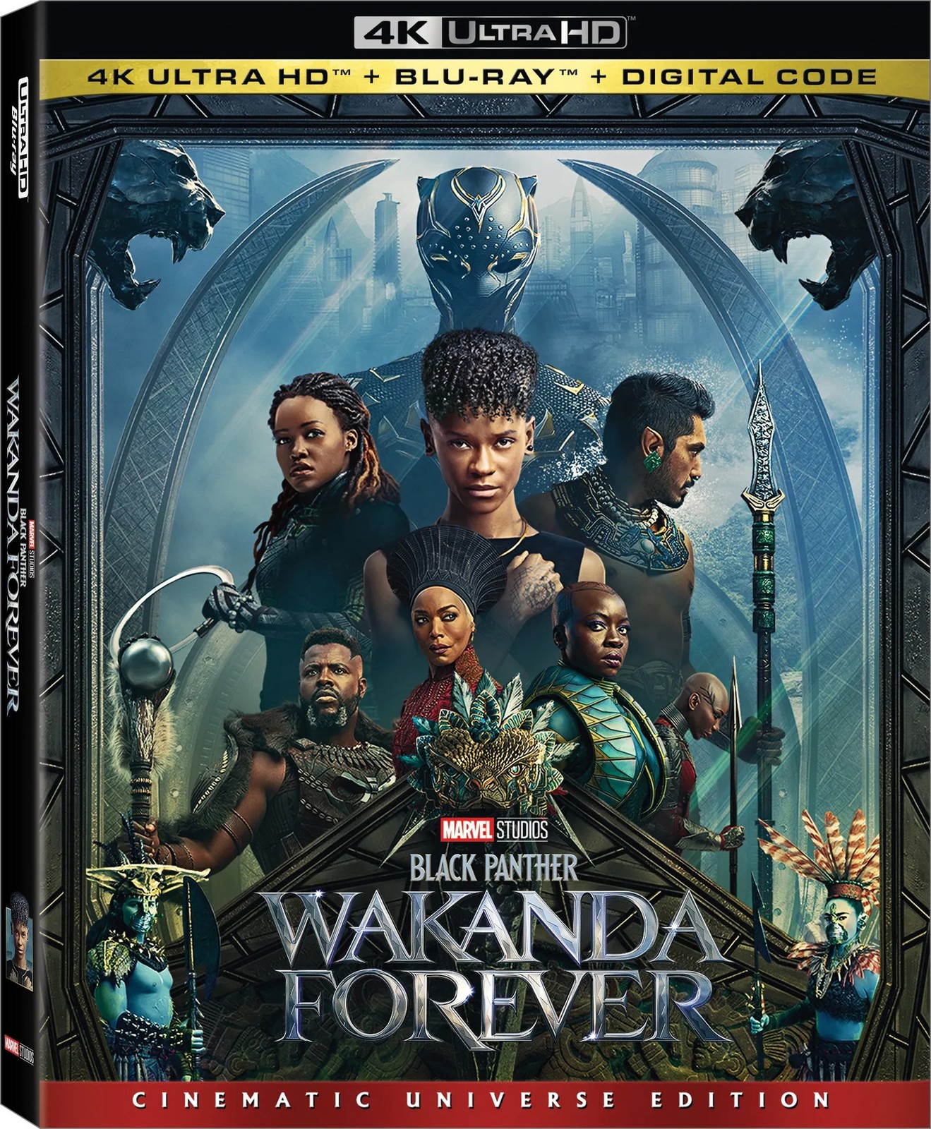Black Panther: Wakanda Forever (4K / Blu-ray + Digital) New